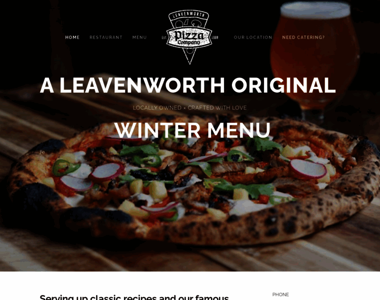 Leavenworthpizza.com thumbnail