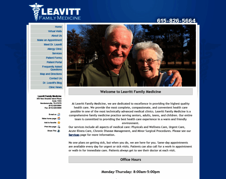 Leavittfamilymedicine.com thumbnail