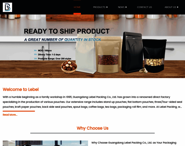 Lebeifoodpacking.com thumbnail