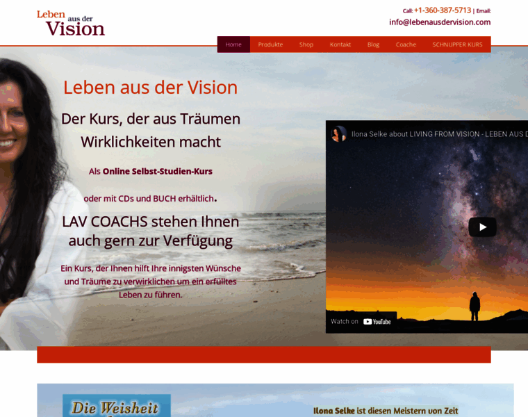 Lebenausdervision.com thumbnail