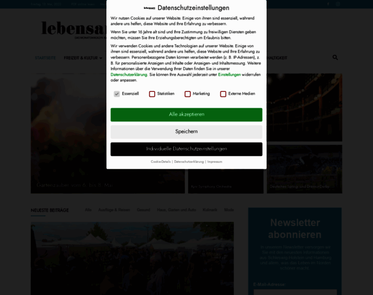 Lebensart-sh.de thumbnail