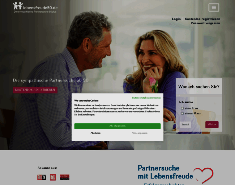 Lebensfreude50.at thumbnail