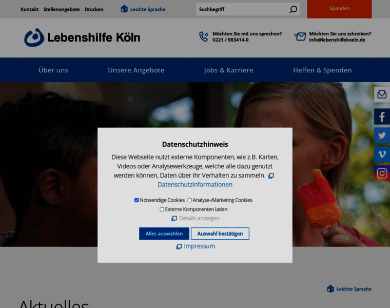 Lebenshilfekoeln.de thumbnail