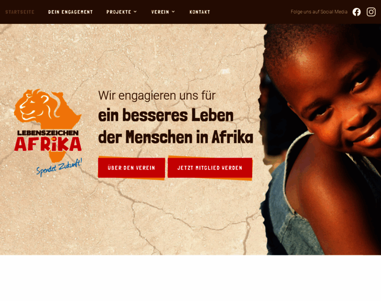 Lebenszeichen-afrika.org thumbnail