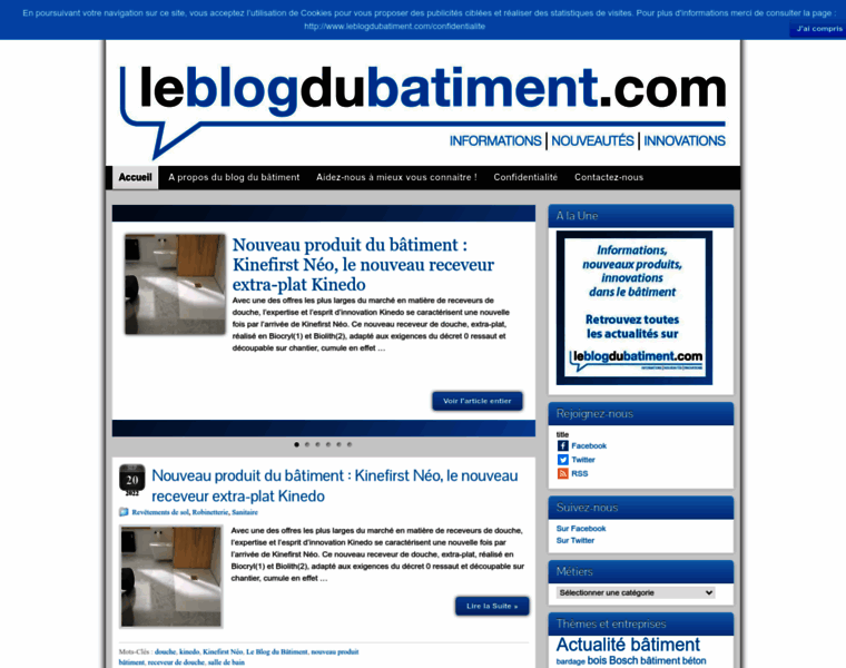 Leblogdubatiment.com thumbnail