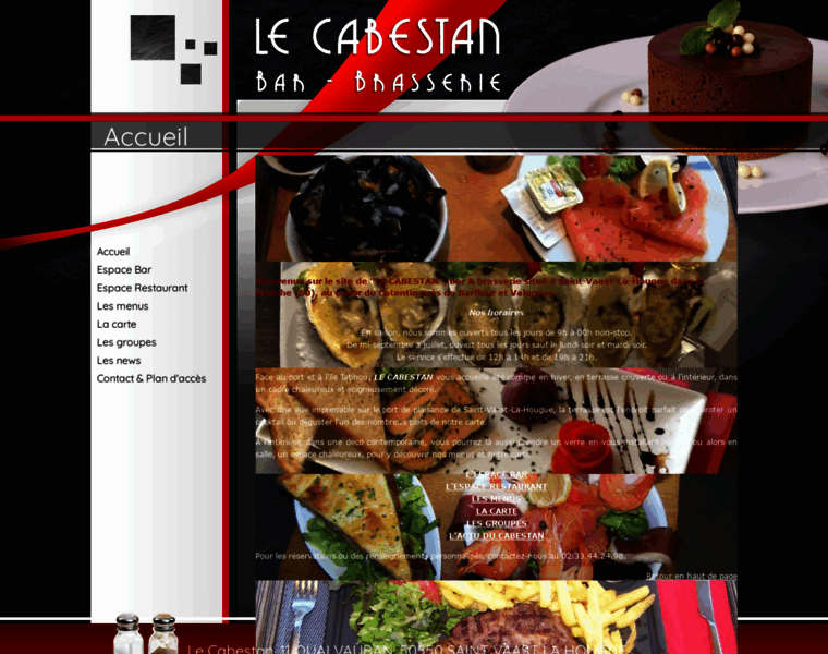 Lecabestan-restaurant.com thumbnail