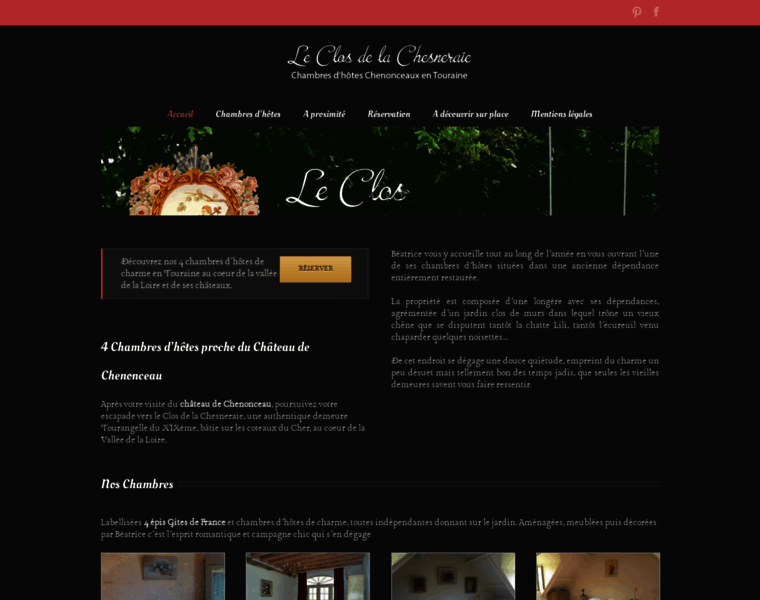 Leclosdelachesneraie.com thumbnail