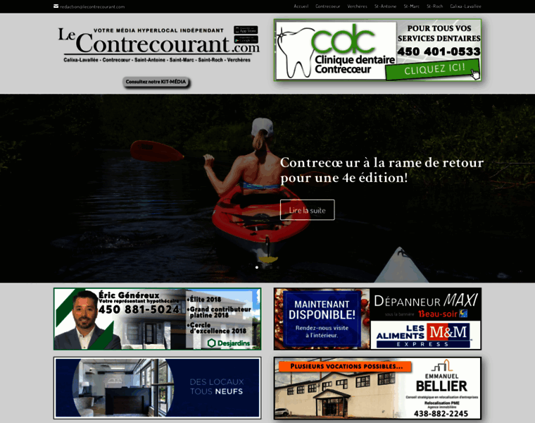 Lecontrecourant.com thumbnail