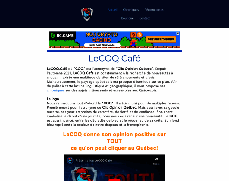 Lecoq.cafe thumbnail