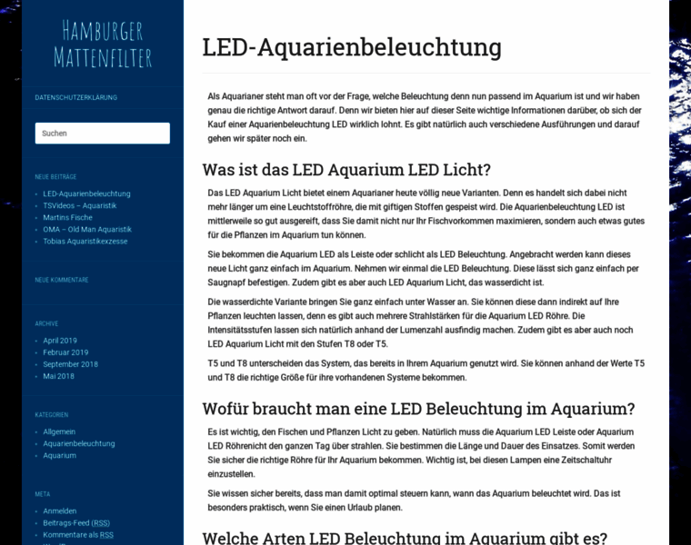 Led-aquariumbeleuchtung.de thumbnail