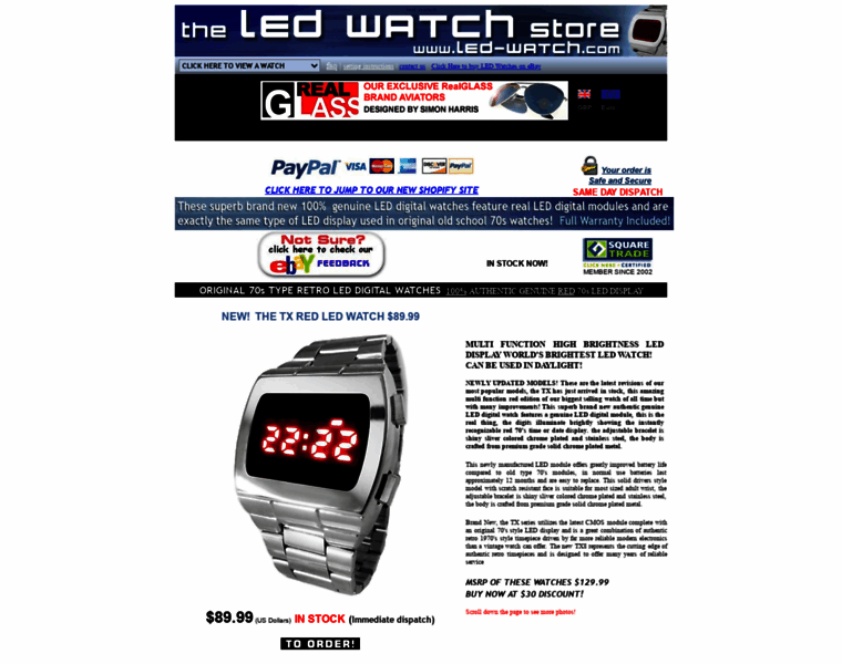 Led-watch.com thumbnail