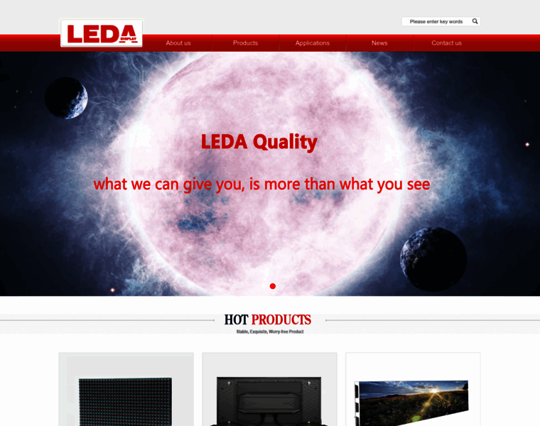 Leda-display.com thumbnail