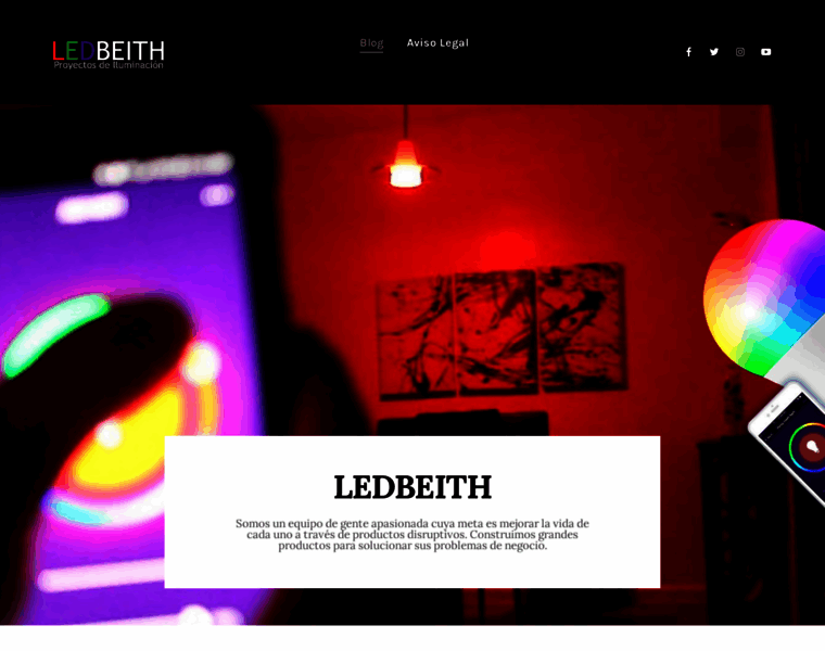 Ledbeith.com.mx thumbnail