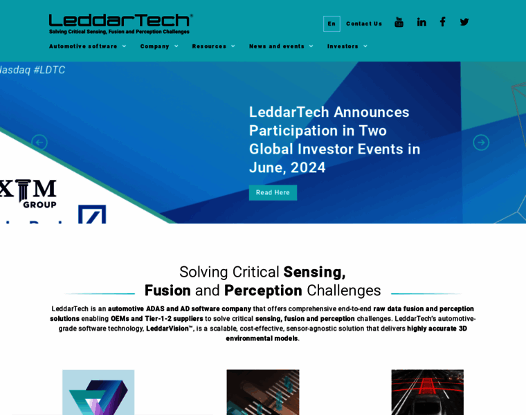 Leddartech.com thumbnail