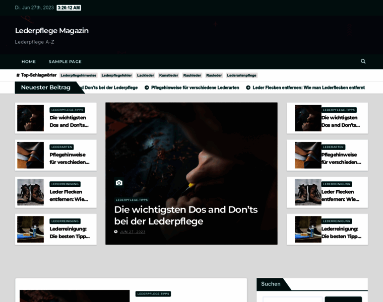 Leder-pflege.net thumbnail