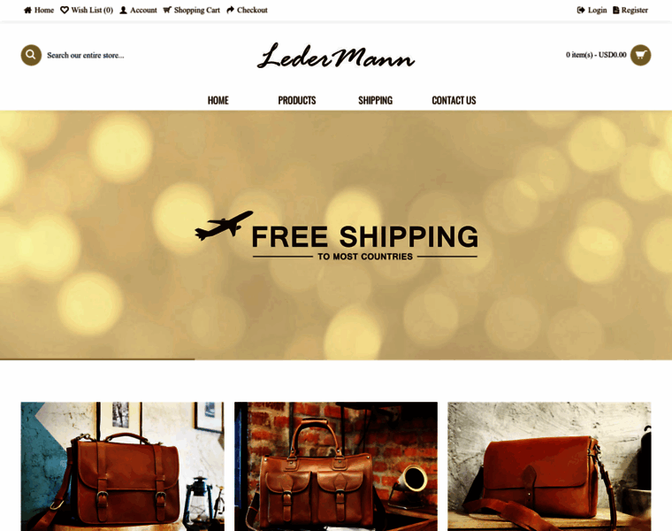 Ledermannleather.com thumbnail