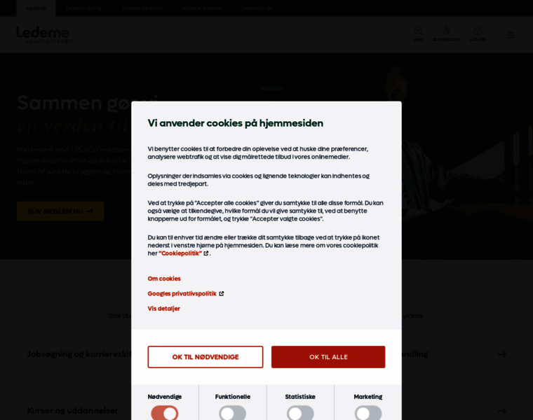 Lederne.dk thumbnail Lederne.dk thumbnail