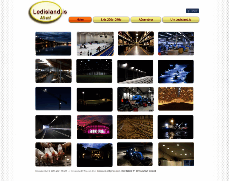 Ledisland.is thumbnail