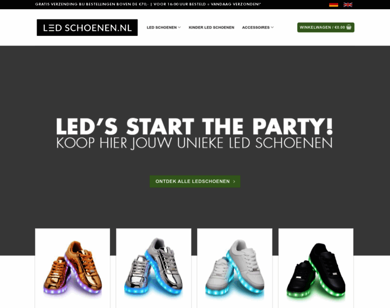Ledschoenen.nl thumbnail