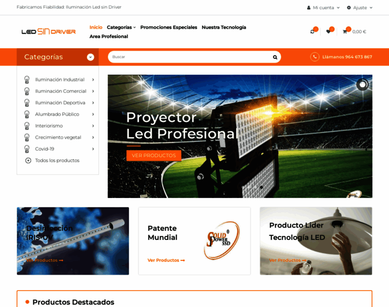 Ledsindriver.es thumbnail