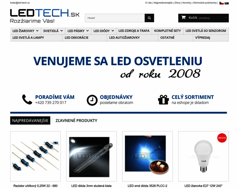Ledtech.sk thumbnail