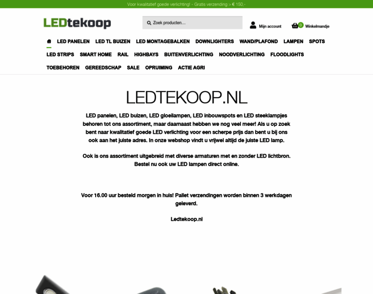 Ledverlichtingtekoop.nl thumbnail