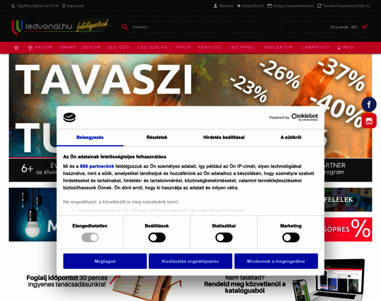 Ledvonal.hu thumbnail Ledvonal.hu thumbnail