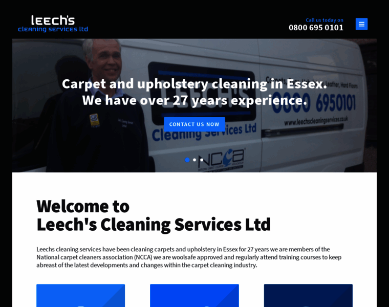 Leechscleaningservices.co.uk thumbnail