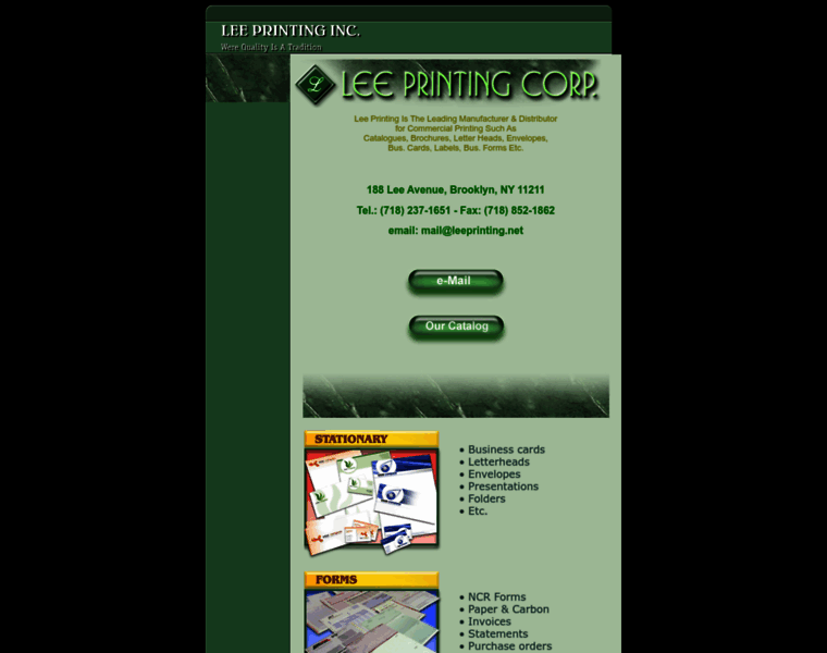Leeprinting.net thumbnail