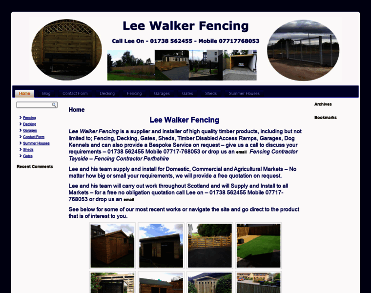 Leewalkerfencing.co.uk thumbnail