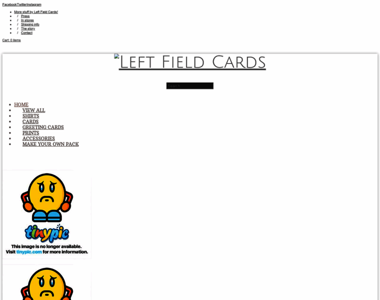 Leftfieldcards.com thumbnail