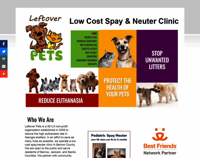 Leftoverpets.org thumbnail