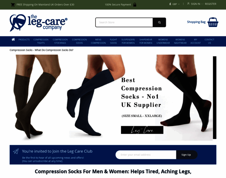 Leg-care.co.uk thumbnail