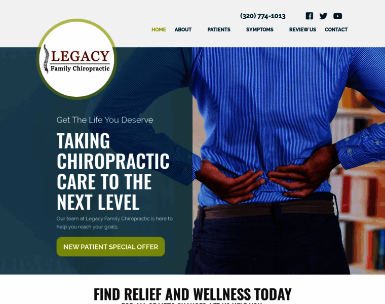 Legacy-chiropractic.com thumbnail