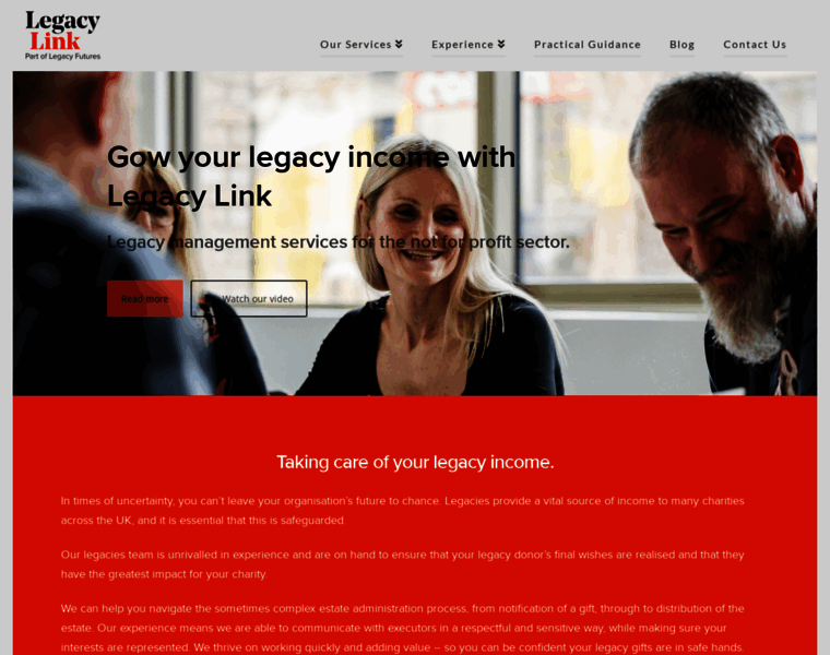 Legacy-link.co.uk thumbnail