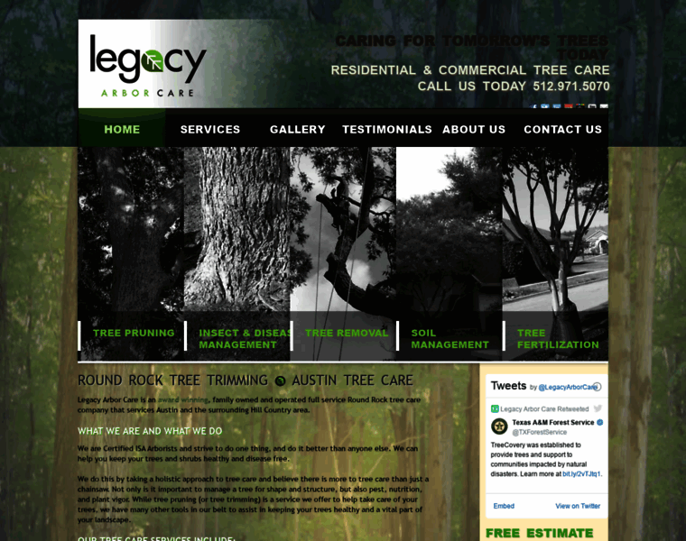 Legacyarbor.com thumbnail