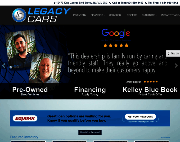 Legacycars.com thumbnail