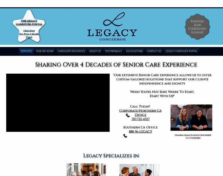 Legacyconciergeservices.com thumbnail