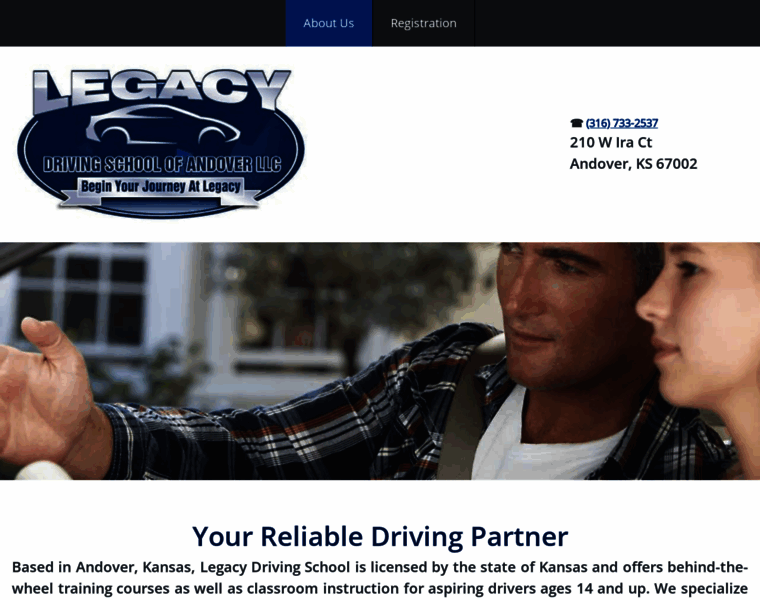Legacydrivingschoolks.com thumbnail