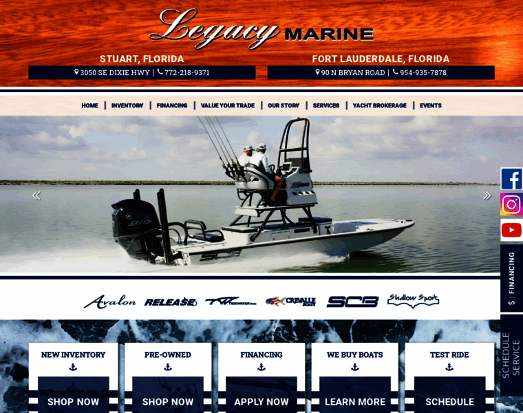 Legacymarine.com thumbnail