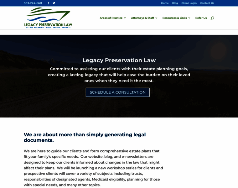 Legacypreservationlaw.com thumbnail