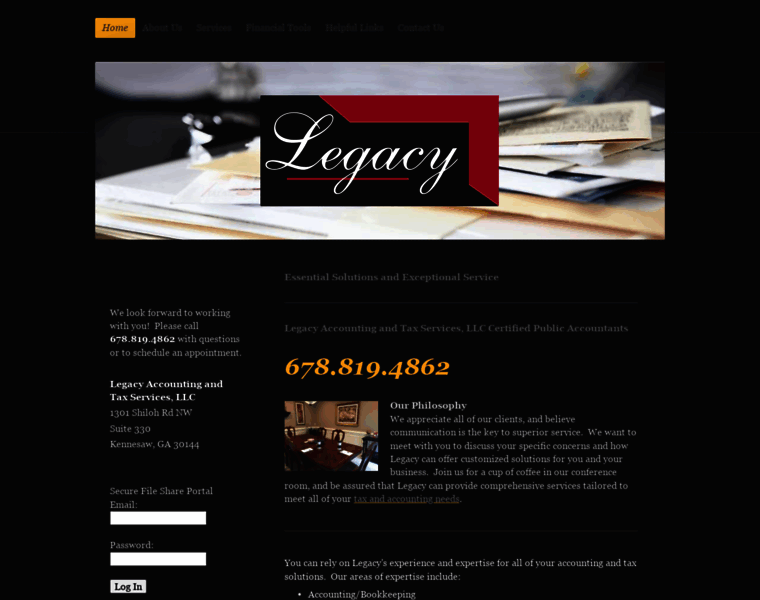 Legacyservicesllc.com thumbnail