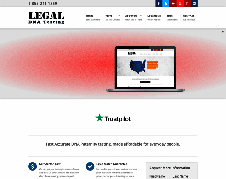 Legal-dna-testing.com thumbnail