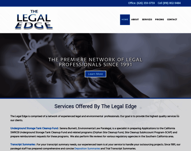 Legal-edge.com thumbnail