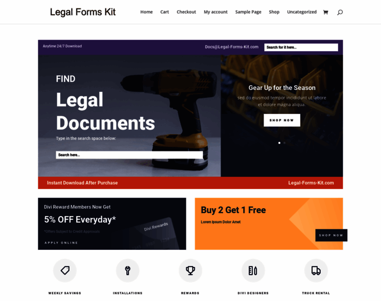 Legal-forms-kit.com thumbnail