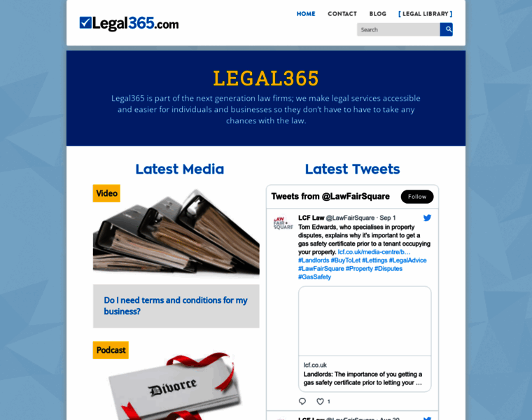 Legal365.com thumbnail