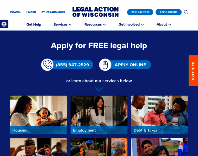Legalaction.org thumbnail