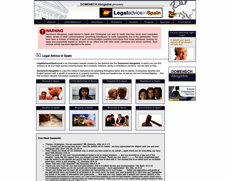 Legaladviceinspain.com thumbnail