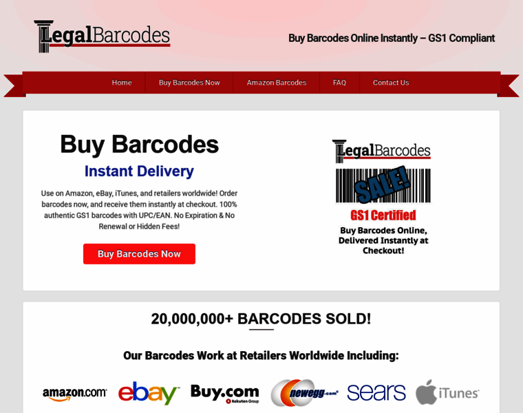 Legalbarcodes.com thumbnail