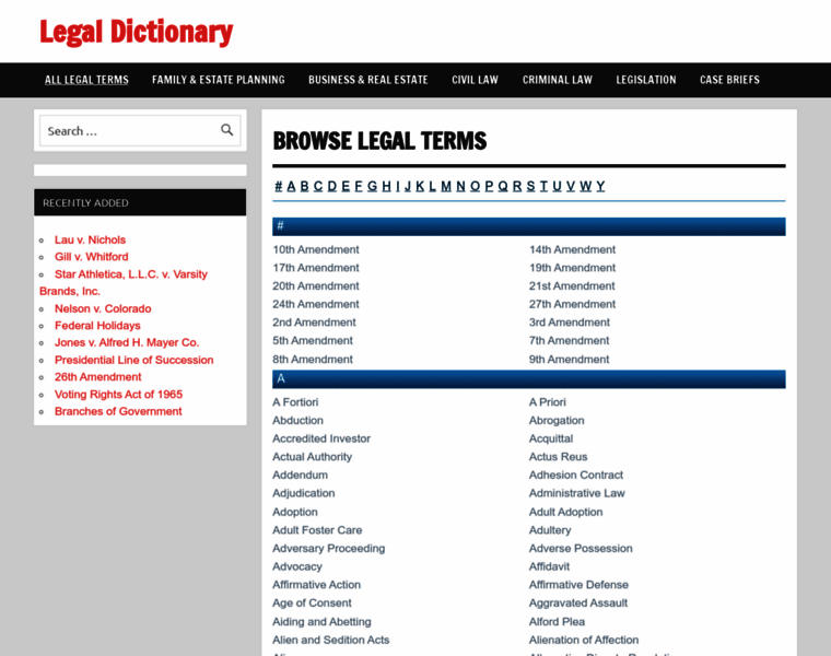 Legaldictionary.net thumbnail Legaldictionary.net thumbnail